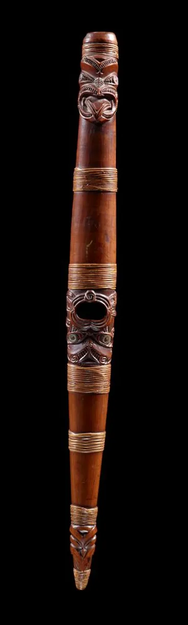 Image: Pūtōrino (bugle flute)