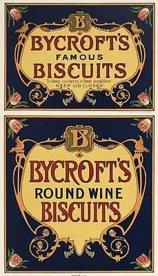 Bycroft's Round Wine Biscuits (trade label)