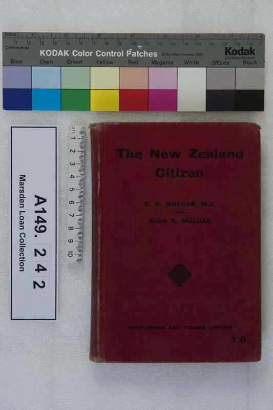 The New Zealand citizen : an elementary account of the citizen's rights and duties and the work of government