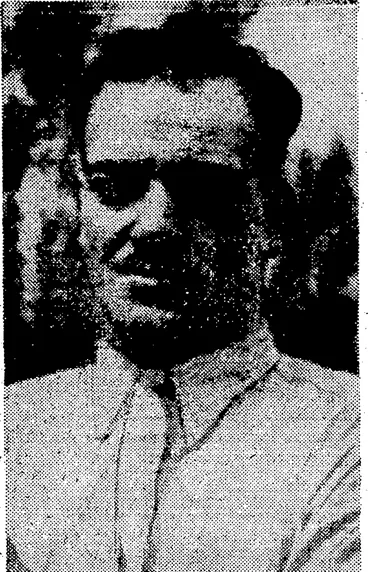 Image: Atiha Kenny, selected as vice-captain-of the Maori team to tour Fiji. Hehas played for Johnsonville, for sixteen years, and is the mdyi -Wellington player in the "'"■ ' -team. ' (Evening Post, 03 August 1938)