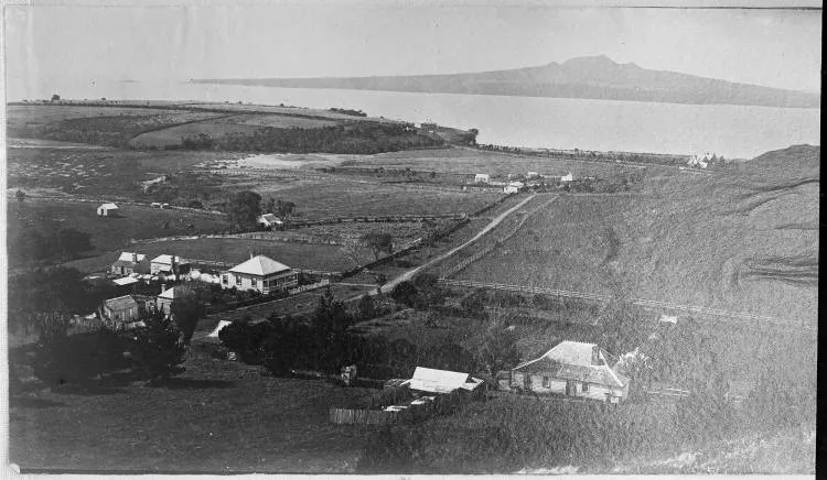 Rangitoto from Mount Victoria, Devonport