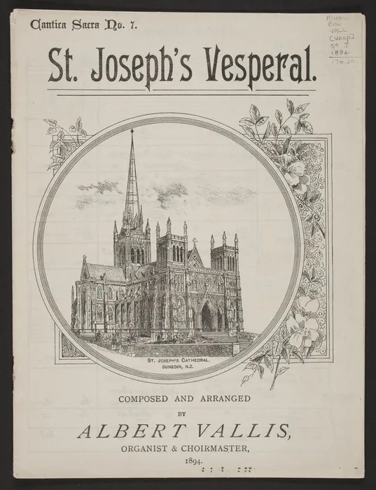St. Joseph's vesperal / composed and arranged by Albert Vallis.