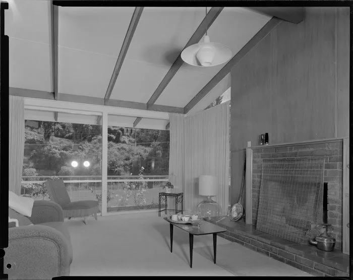 Lounge, S Taylor house, Napier
