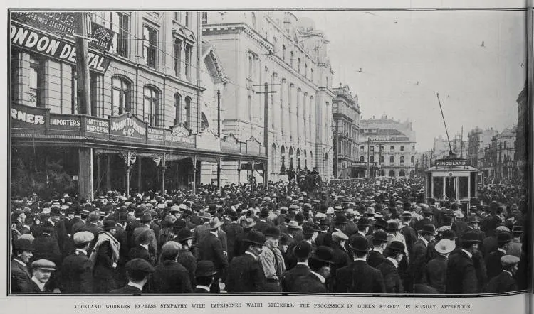 Auckland Workers Express Sympathy With Imprisoned Waihi Strikers