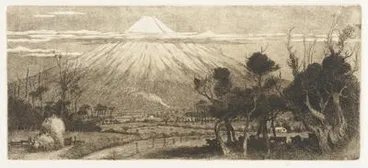Image: Landscape with Mt Egmont