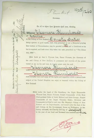 Image: ‘Alien’ naturalisation