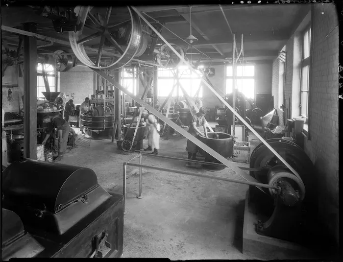 Creator unknown : Possibly the Atlas confectionery factory, Christchurch