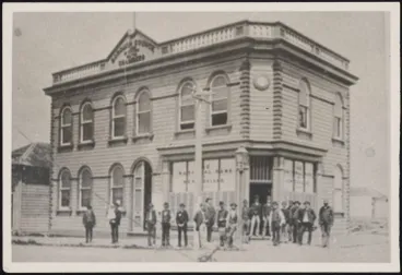 Onehunga Borough Council Chambers, Queen Street, 1890s Image: Onehunga Borough Council Chambers, Queen Street, 1890s