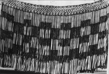 Image: Piupiu flax skirt, probably at Koriniti