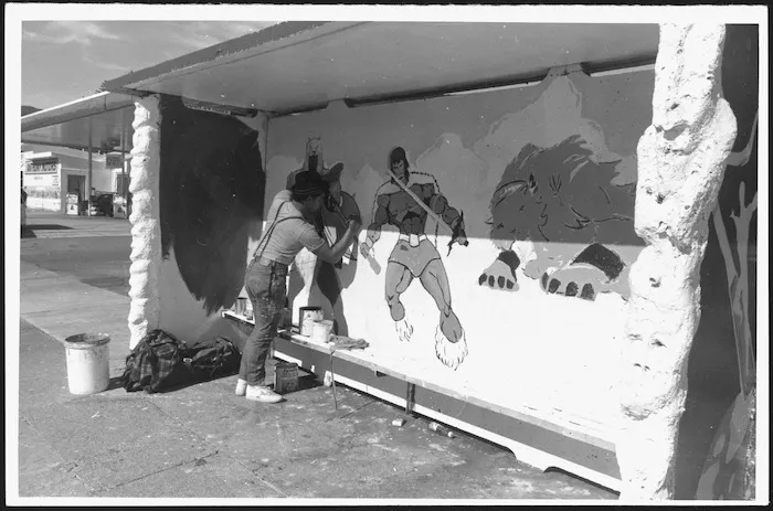 Bus shelter, Wainuiomata Road, Wainuiomata