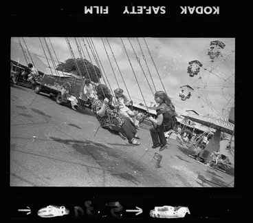 Image: People on the chair-o-plane