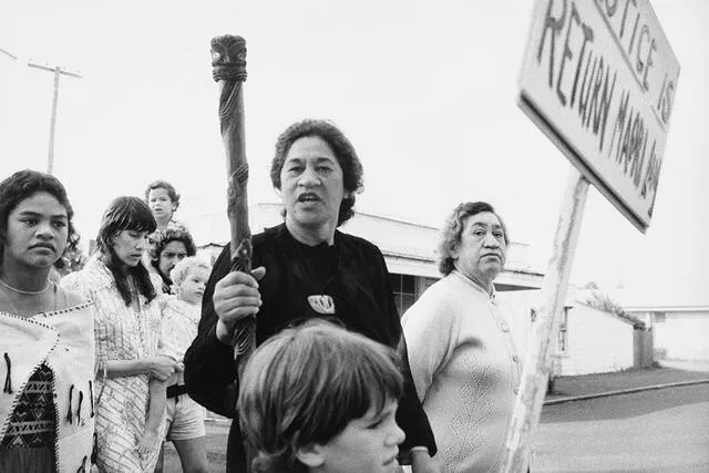 John Miller - 1978 Raglan Golf Course Occupation, Eva Rickard