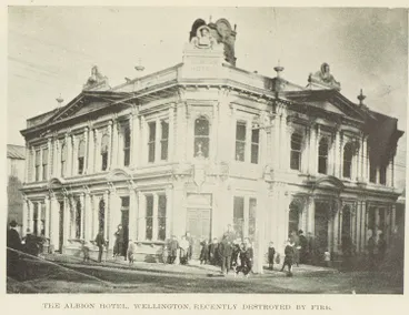 The Albion Hotel in Wellington Image: The Albion Hotel in Wellington