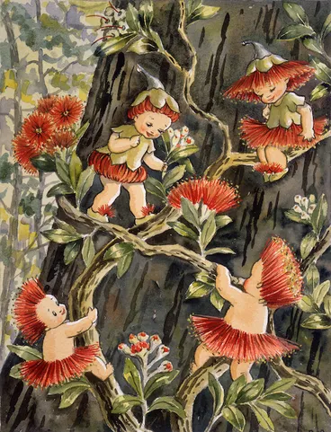 Image: Acres, Avis, 1910-1994 :"We must be cousins!" said Hutu. [1956-57].