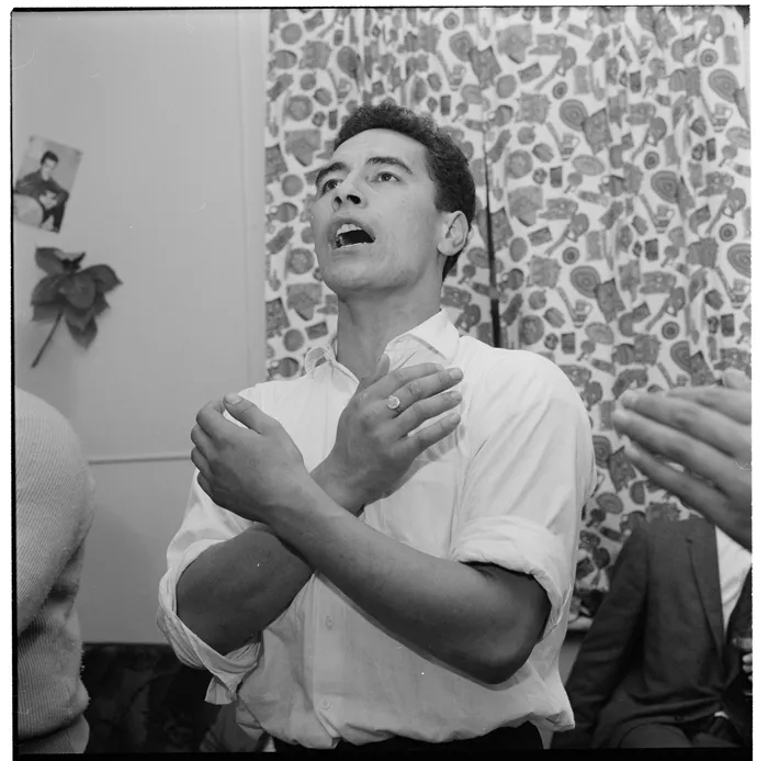 Ngati Poneke Young Maori Club at a party