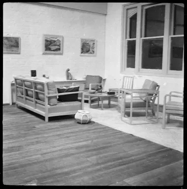 Image: Furniture designed by architect Ernst Plischke