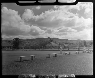 Image: Tennis courts, Ba, Fiji