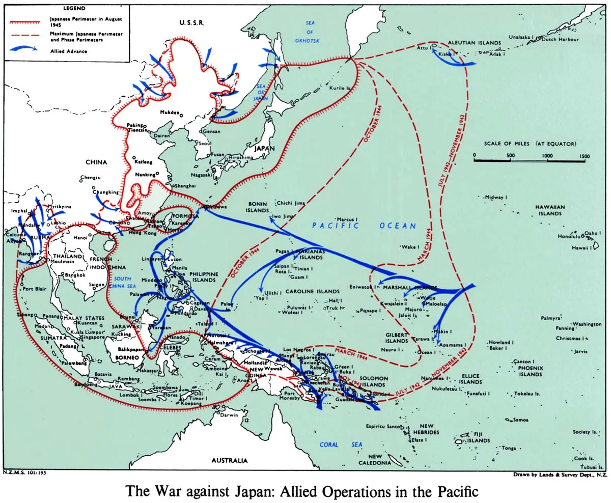 The War against Japan: Allied Operations in the Pacific