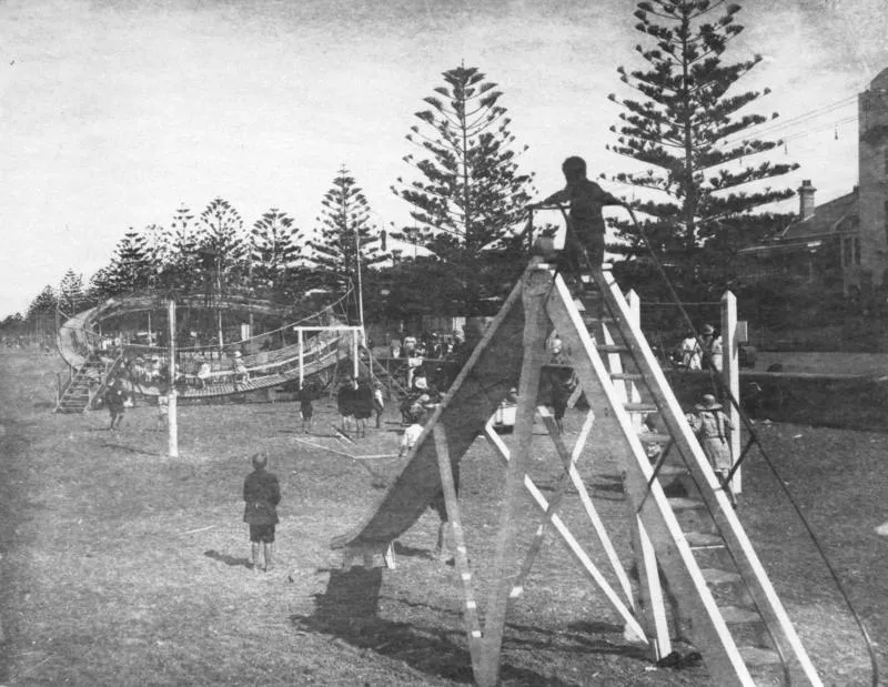 Children's playground, Marine Parade, Napier