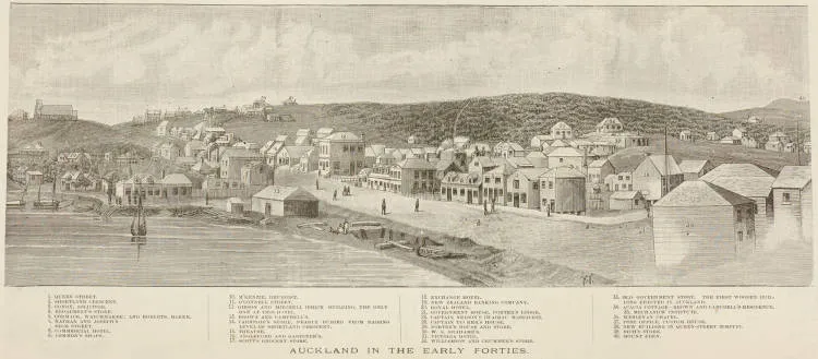 Auckland in the early forties