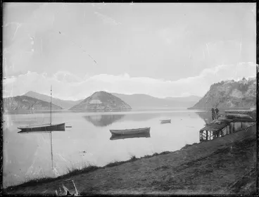 Image: Otago Harbour, including Quarantine Island, Goat Island, and Port Chalmers