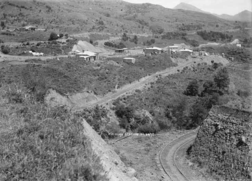 Train line at Ōtoko Image: Train line at Ōtoko