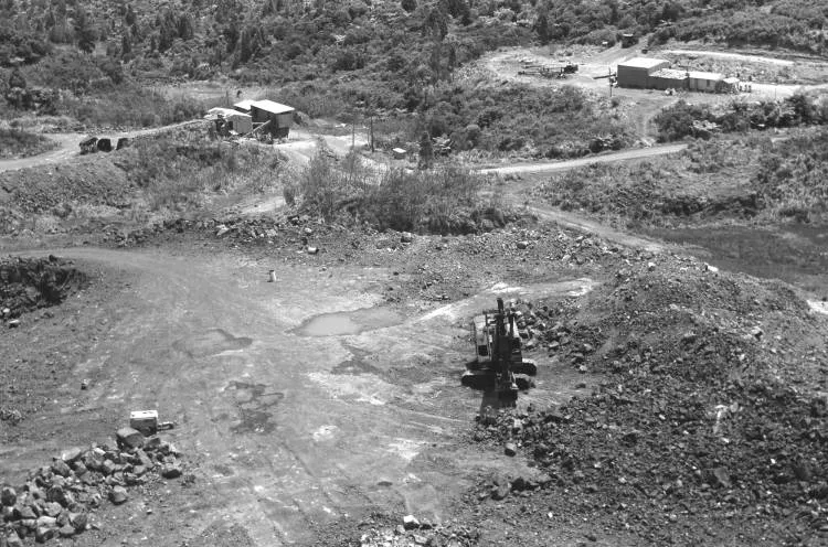 Quarry, Te Henga Road, Waitakere.