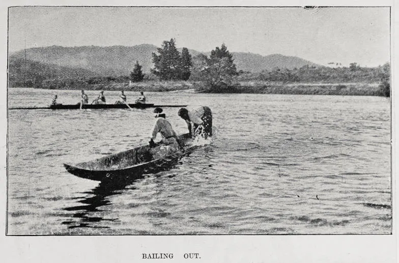 A popular event: The Wahine Canoe Race