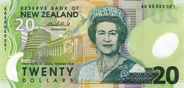 Image: Fifth series of banknotes: $20