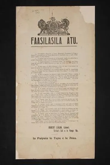 Image: [German Samoa Proclamation]