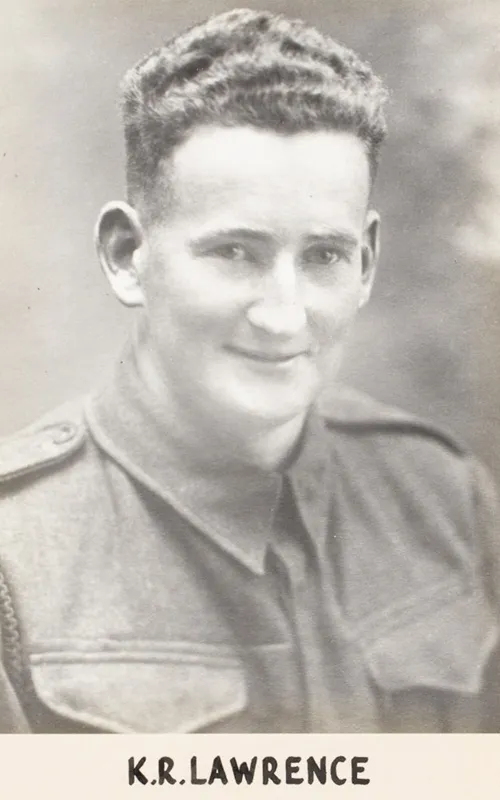 Photograph, Framed Keith Lawrence WWII