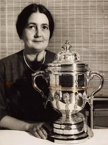 Image: Nancy Adams and the Loder Cup