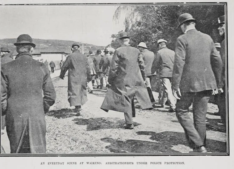 An Everyday Scene At Waikino