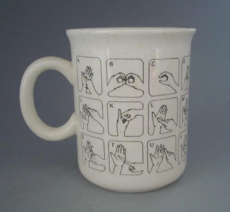 Mug - sign language