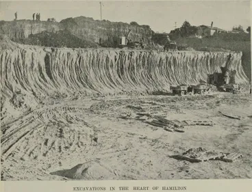 Excavations in the heart of Hamilton Image: Excavations in the heart of Hamilton