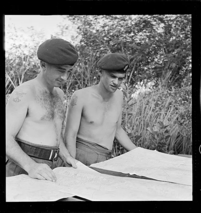 Members of the New Zealand Special Air Service Squadron, Malaya