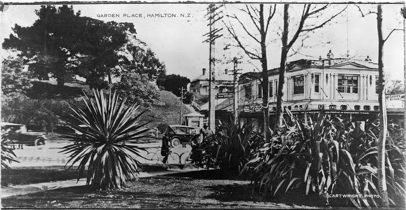 "Garden Place, Hamilton. N.Z."