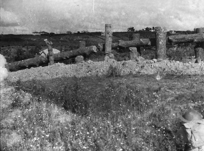 New Zealand. Tank obstacle, Campbell's Bay