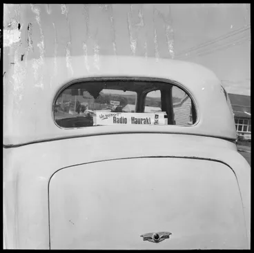 Image: Waihī motorist supports Radio Hauraki
