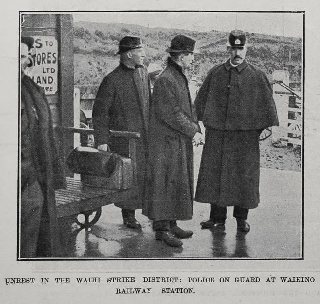 Unrest In The Waihi Strike District