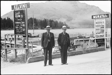 Image: Tourist boat jetties, Queenstown