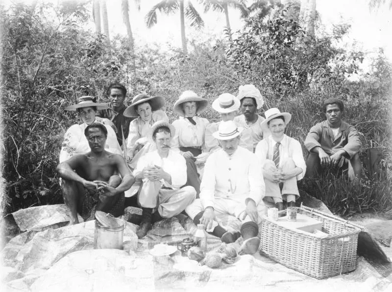Group portrait, Samoa