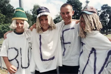 Image: Cricket Max; Central Districts Stags' Carl Bulfin fans.