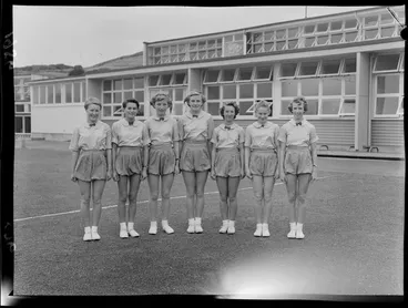 Image: Onslow College girls sports group