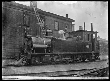 Image: "Wh" class steam locomotive no. 448 (2-6-2T type).