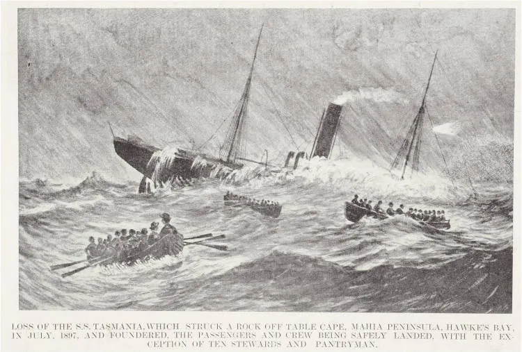 Loss of the S.S.Tasmania
