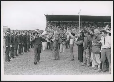 [Springbok Tour - Rugby game demonstration]