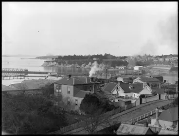 Image: Mechanics Bay and St Georges Bay, 1913