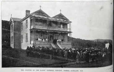 Image: The opening of the Roman Catholic Convent in Paeroa