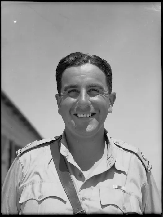 Major W J G Roach, MC - Photograph taken by G Bull